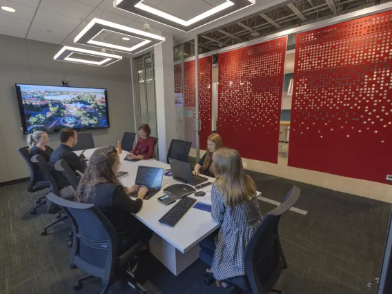 Conference room at Eller College of Management