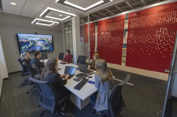 Conference room at Eller College of Management