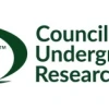 A logo for the Council on Undergraduate Research, or CUR